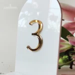 Svadobné čísla stolov- svadobná dekorácia 016 - Image 2