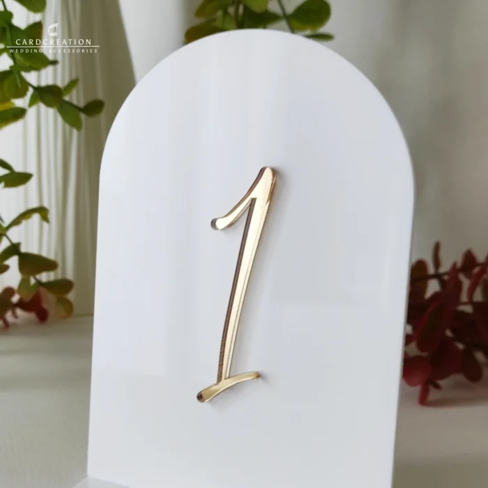 Svadobné čísla stolov- svadobná dekorácia, 017 - Image 4