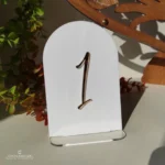 Svadobné čísla stolov- svadobná dekorácia, 017 - Image 3