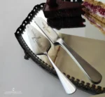 Svadobný príbor, SET tortová servírovacia lopatka + nožík 001S - Image 5